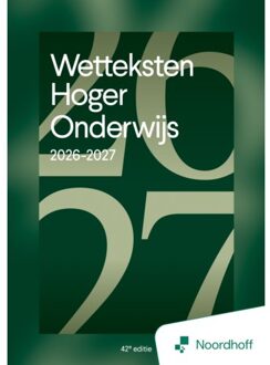 Noordhoff Wetteksten Hoger Onderwijs 2026-2027