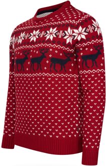 Noorse trui - maat 2XL Rood