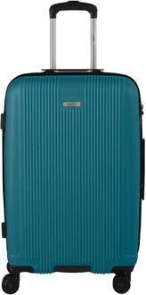 Noorvik 4 Wheel Spinner Medium 69 pearl blue hardcase koffer Blauw - H 69 x B 44 x D 27 cm