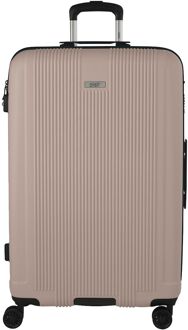 Noorvik Spinner Large gold champagne hardcase koffer - H 79 x B 51 x D 31 cm