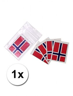 Noorwegen vlag tattoeage Multi