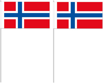 Noorwegen zwaai vlaggetjes 10x