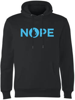 Nope Hoodie - Zwart - S - Zwart