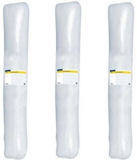 Noppenfolie/bubbeltjesfolie op rol - 3x - 5 meter x 120 cm - Luchtkussenfolie - Bubbelfolie