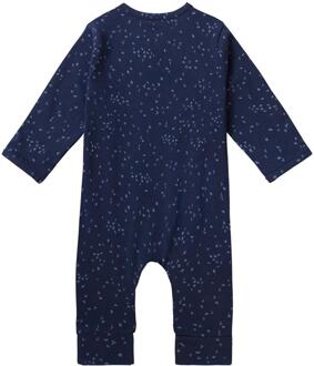 Noppies Babykleding Playsuit Nuuk Long Sleeve Allover Print Blauw - 44 (0 Months)