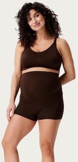 Noppies Lai Naadloze Sensil Zwangerschapsshort Hoog Coffee Bean - M/L|XL/XXL|XS/S|