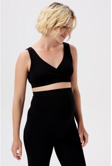 Noppies Voedingsbh Zwangerschapsbh Naadloos Gayla - Black - XS/S|M/L|XL/XXL|