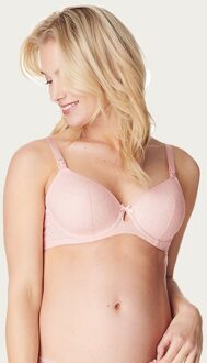 Noppies Zwangerschapsbh / Voedingsbh Deluxe Mesh Roze - 85F|80F|75F|85G|80G|