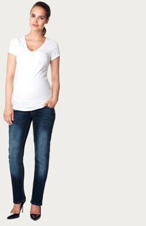 Noppies Zwangerschapsjeans Positiejeans Mena Plus Recht Dark Stone Wash - 36|40|42|