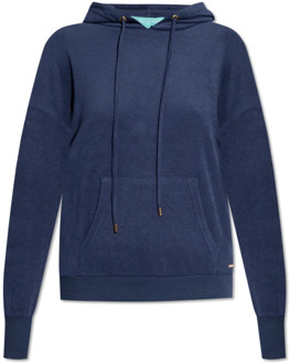 Nora hoodie Melissa Odabash , Blue , Dames