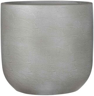 nora ronde pot lichtgrijs maat in cm: 24 x 25