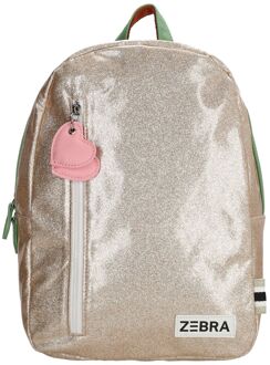 Nora Rugzak goud schooltas kind - H 35 x B 25 x D 11 cm