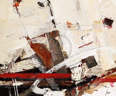 Norbert Mayer - Und Treibt Das Denken Kunstdruk 60x50cm