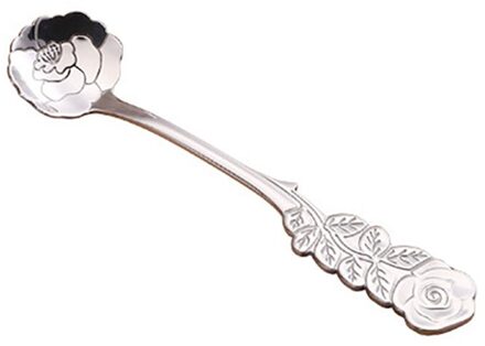 Norbi Lepel Dessert Lepel Kruiden Lepel Roestvrij Staal Koffie Mengen Lepel Minimalistische Gesneden Roestvrij Staal Kleine Lepel S2