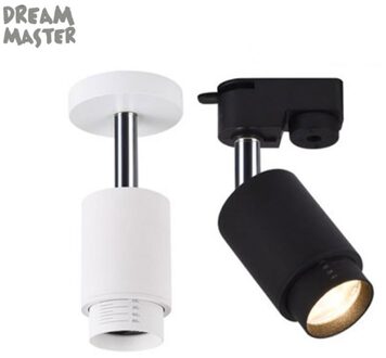 Nordic 15 tot 60 graden zoomable Led Spoor Licht, Draaibare Koffie Winkel Kledingwinkel Rail Track Spotlight, kabinet LED Spotlight 7W 3000K warm wit