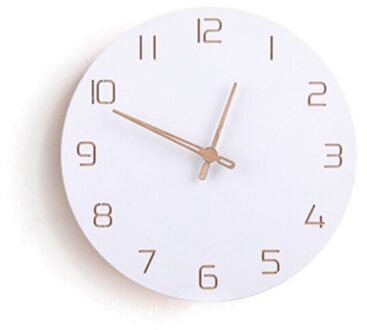 Nordic 3D Houten Grote Wandklok Modern Home Decor Slaapkamer Stille Oclock Nixie Horloge Muur Kids Klok Voor Kinderen kamer