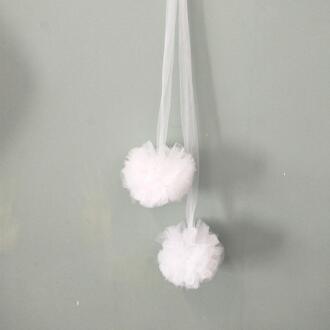 Nordic Baby Klamboe Accessoires Opknoping Bal Prinses Kids Slaapkamer Kinderen Bed Tent Baby Girl Room Decor Crib Netting Bal wit