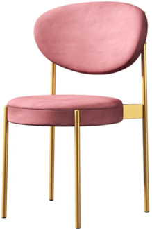 Nordic backrest dining chair creative restaurant suede casual modern minimalist coffee chair