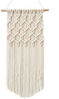 Nordic Bohemian Hand-Geweven Katoenen Touw Kwastje Wandtapijt Wanddecoratie Macrame Muur Opknoping Decor 3 Stijl
