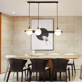 Nordic chandelier creative personality living room modern simple dining room lamp bar bar coffee shop Chandelier