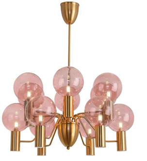 Nordic Color Glass LED Pendant Lights Modern Restaurant Industrial Hanging Lamp Pink Light Glass Luxury Living Room Pendant Lamp