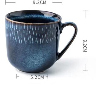 Nordic Creatieve Keramische Eenvoudige Koffie Melk Mokken Retro Theekopjes Reizen Ontbijt Mok Thuis Kantoor Paar Water Cups Drinkware
