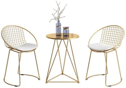 Nordic creative marble round small coffee table simple sofa side bedside table corner tea table easy assembly living room table