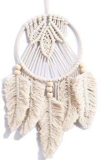 Nordic Dream Catcher Tapestry Hand Geweven Dream Catcher Eenvoudige Muurschildering Muur Opknoping Thuis Slaapkamer Decoratie Hanger
