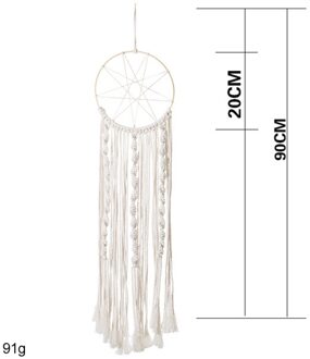 Nordic Dream Catcher Tapestry Kamer Decoratie Woondecoratie Handgemaakte Dream Catcher Macrame Dreamcatcher B