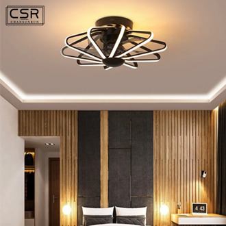 Nordic Fan Lamp Home Living Room Ceiling Fan Light Restaurant Bedroom Fan Lamp High Brightness Remote Control LED Fan Light