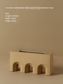 Nordic Geometrische Keramische Vaas Decoratie Accessoires Kamer Regeling Droge Bloem Eenvoudige Vazen Voor Woningen Desktop Thuis Model
