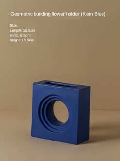 Nordic Geometrische Keramische Vaas Decoratie Accessoires Kamer Regeling Droge Bloem Eenvoudige Vazen Voor Woningen Desktop Thuis Model