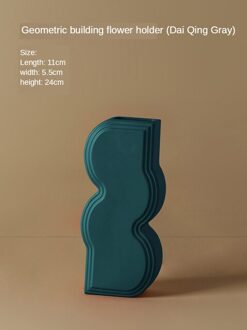 Nordic Geometrische Keramische Vaas Decoratie Accessoires Kamer Regeling Droge Bloem Eenvoudige Vazen Voor Woningen Desktop Thuis Model