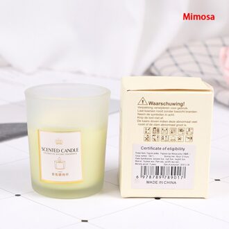 Nordic Geurkaarsen Citroen Lavendel Rose Home Decoratie Bruiloft Wax Kaarsen N7