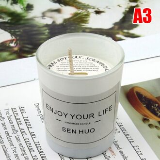 Nordic Geurkaarsen Woondecoratie Bruiloft Wax Kaarsen A3