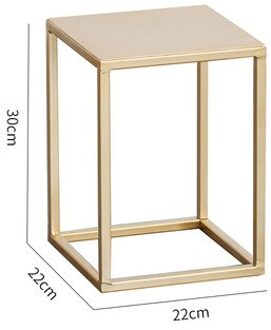 Nordic Gold Metal Plant Stand Indoor Witte Bloem Metalen Stand Outdoor Metalen Plank Thuis Balkon Decoraties Metalen Tuin Decors goud S