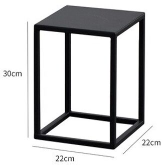 Nordic Gold Metal Plant Stand Indoor Witte Bloem Metalen Stand Outdoor Metalen Plank Thuis Balkon Decoraties Metalen Tuin Decors zwart S