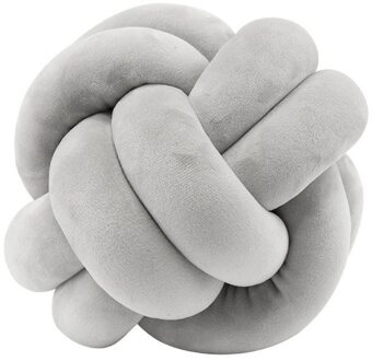 Nordic Handgemaakte Geknoopt Kussen Creatieve Sierkussen Sofa Slaapkamer Decoratie Milieuvriendelijk Anti-Allergische Fiber geel