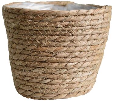 Nordic Handgemaakte Stro Opslag Mand Indoor Outdoor Bloempot Planten Container N01