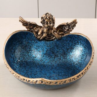 Nordic Hars Angel Trays Decoratieve Bruiloft Decor Ornament Salontafel Skey Snacks Snoep Display Lade Woonkamer Decoratie