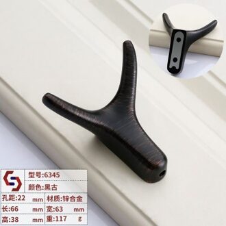 Nordic Hoorn Aluminium Decoratieve Haak Moderne Metalen Jas Haak Kleren Badkamer 5