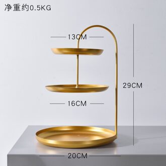 Nordic Ins Creatieve Sieraden Decoratie Rack Up Opbergdoos Vriendinnen Huwelijkscadeau High-End Praktische Ornamenten LB51927 3 floors