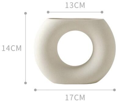 Nordic Ins Keramische Vaas Home Decoratie Ornamenten Ambachten Vegetarische Keramische Bloempot Art Vazen Home Decoratie Ornament stijl B