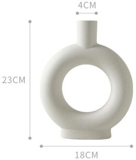 Nordic Ins Keramische Vaas Home Decoratie Ornamenten Ambachten Vegetarische Keramische Bloempot Art Vazen Home Decoratie Ornament stijl E