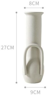 Nordic Ins Keramische Vaas Home Decoratie Ornamenten Ambachten Vegetarische Keramische Bloempot Art Vazen Home Decoratie Ornament stijl F