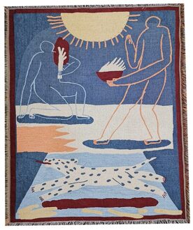 Nordic Ins Torch Reizen Katoen Deken Vrijetijdsbesteding Deken Sofa Handdoek Tapijt Cover Deken Enkele Tapestry Sofa Mat