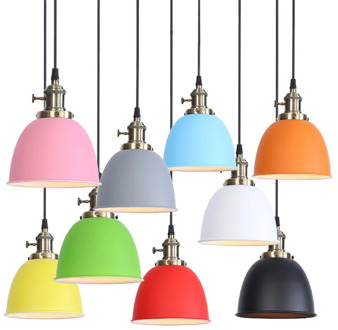 Nordic Led Pendant Lights Modern Pendant Lamps Industrial Hanging Lamp for Dining Room Living Room Kitchen Island Cafe Bar E27