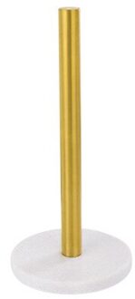 Nordic Marmer vergulde Keuken Servet Houder Keuken Papier Houder Aanrecht Creatieve Rolhouder Toiletpapier Organizer wit