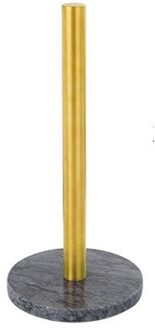 Nordic Marmer vergulde Keuken Servet Houder Keuken Papier Houder Aanrecht Creatieve Rolhouder Toiletpapier Organizer zwart