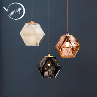 Nordic Modern Minimalist Pendant Lamp 220V G9 LED Interior Decoration Glass Pendant Lights for Dining Room Bedside Living Room